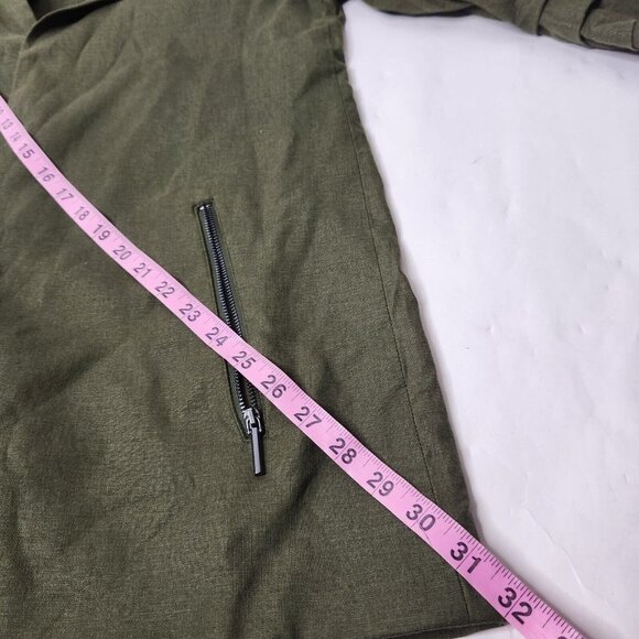 Kenneth Cole Women's Large Green Blazer Linen Blend - Picture 8 of 8